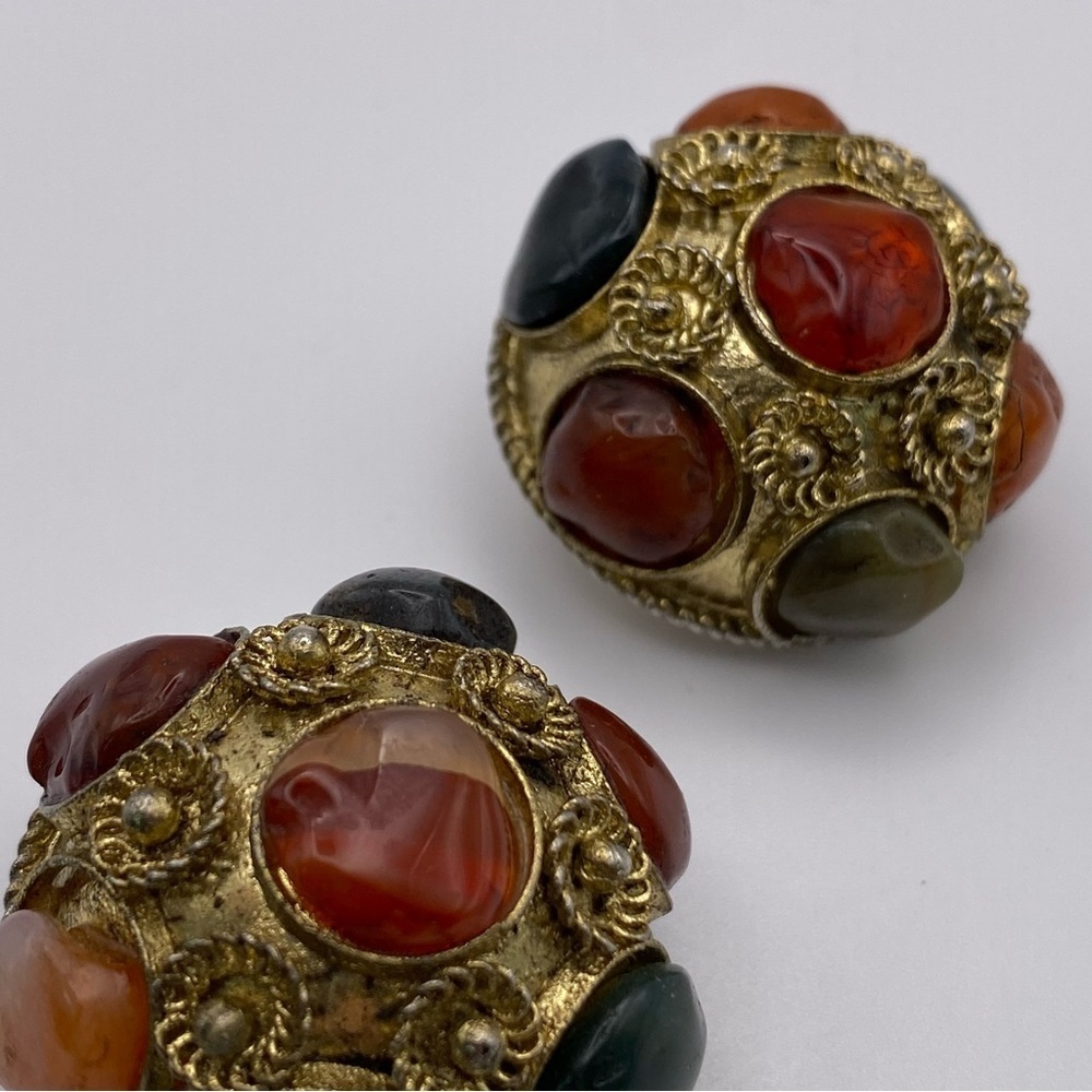 Vintage Rhinestone Shoe Clips - Picture 3 of 6